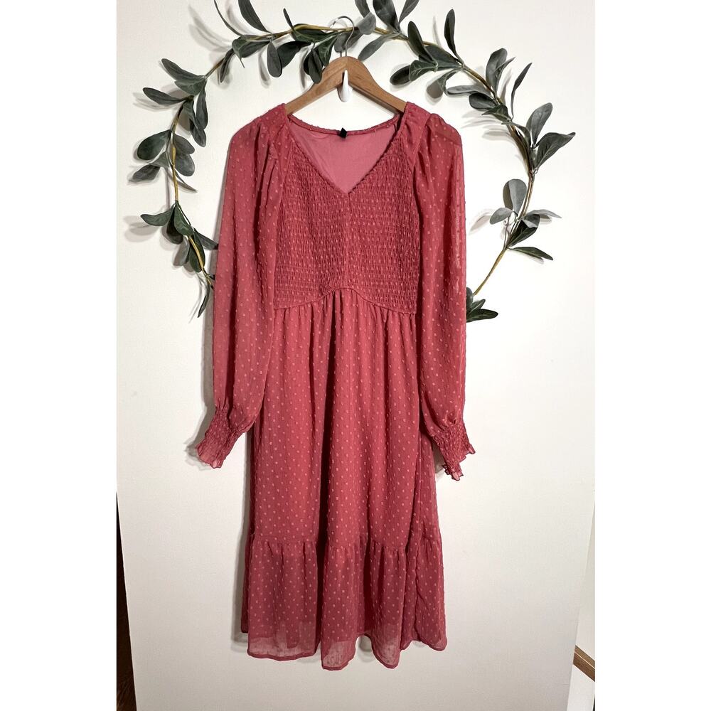 Mauve Tiered Maxi Dress LAST CALL